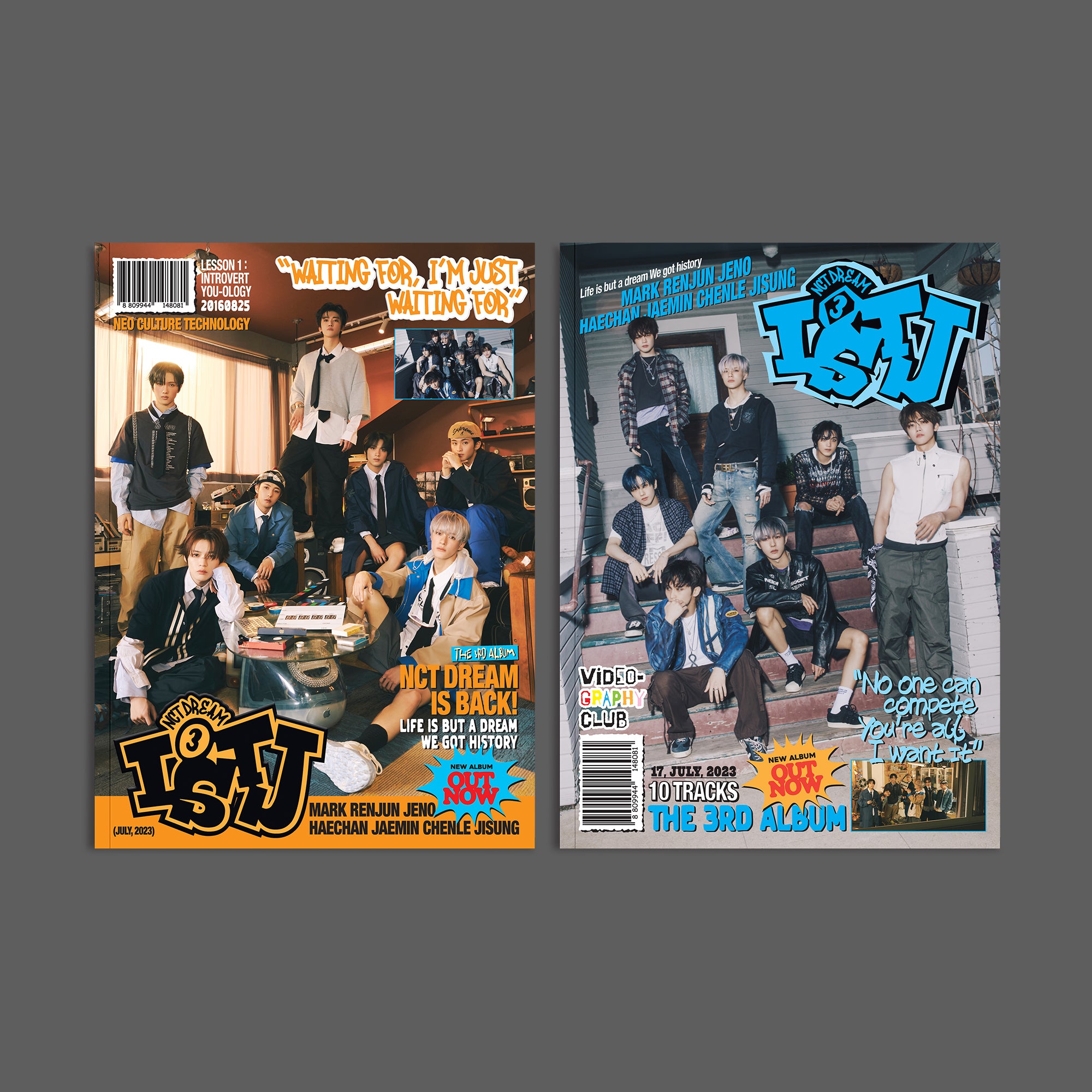 NCT DREAM The 3rd Album ‘ISTJ’ Photobook ver. (Introvert ver. / Extrov ...